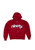 Ninety OG Hoodie Maroon
